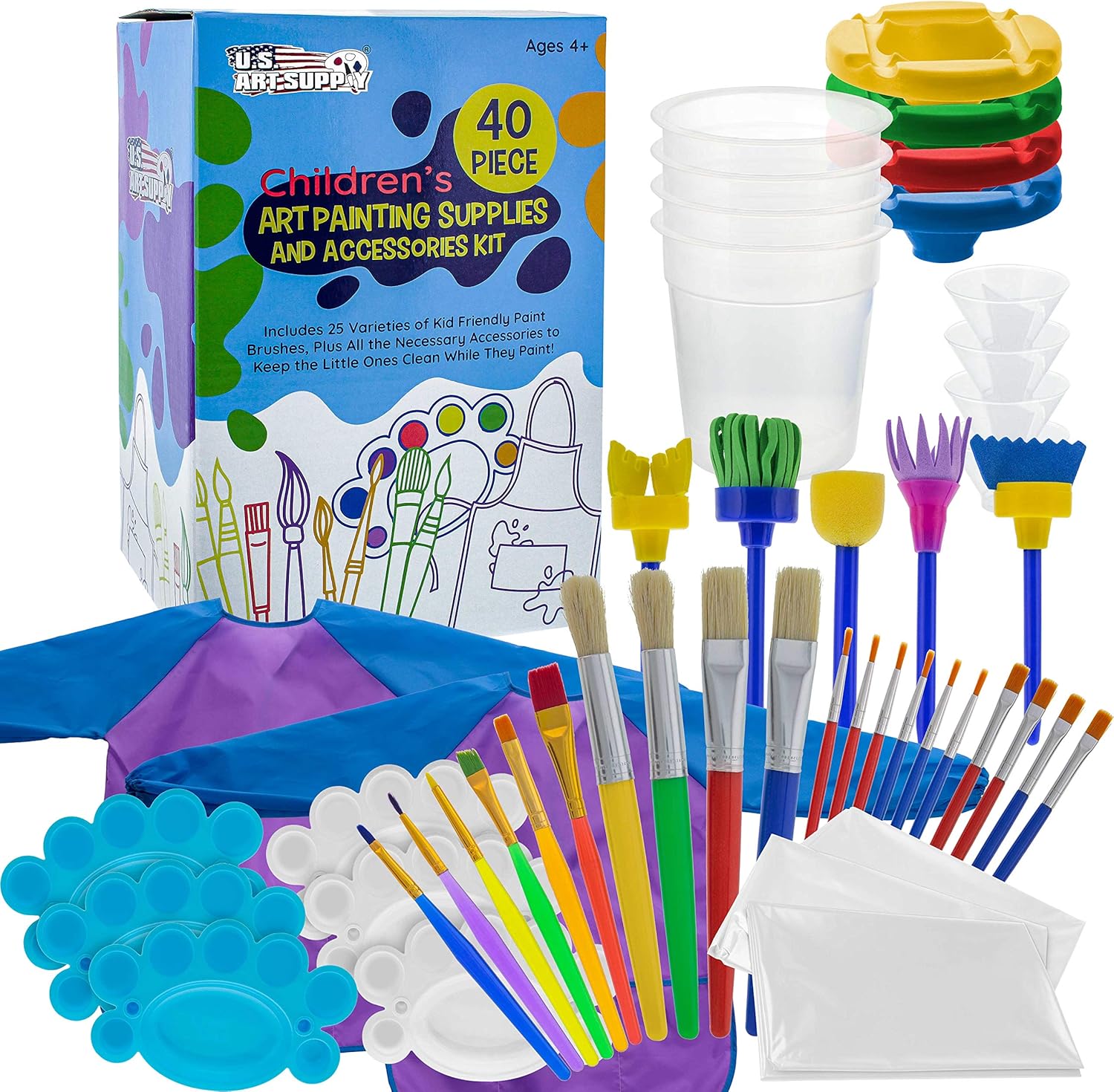 U.S. Art Supply Children's Painting Kit